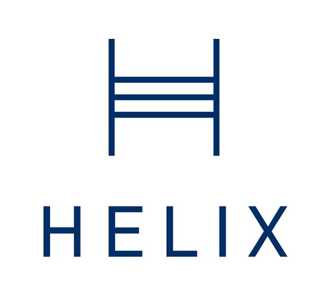 Helix Sleep logo, representing a brand focused on innovative mattress technology and comfort.