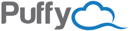 Puffy logo featuring a stylized cloud design, representing the Payette Jumbo Pillow Top mattress brand offered by Boise Mattress.
