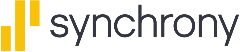 Synchrony Financial logo, representing financing options for mattress purchases at Boise Mattress, emphasizing flexible payment solutions.