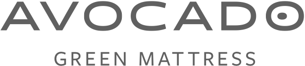 Avocado Green Mattress logo, representing eco-friendly bedding options available at Boise Mattress.